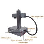 100W M7 Mopa Fiber Laser Engraver with Rotary