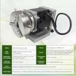 Mini Rotary Axis with 83mm Chuck for Laser Engraving