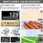 100W M7 Mopa Fiber Laser Engraver with Rotary