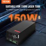VEVOR 150W CO2 Laser Power Supply for Engravers