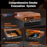 Mecpow X4 Pro 40W Laser Engraver with Air Assist