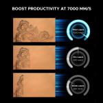 30W MOPA Fiber Laser Engraver for Metal