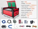 130W CO2 Laser Engraver and Cutter Machine
