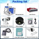 JPT 60W Mopa Fiber Laser Engraver for Metal