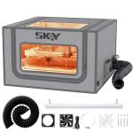 Laser Engraver Enclosure with LED Light, Fireproof