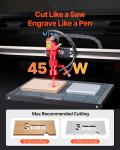 VEVOR 45W CO2 Desktop Laser Engraver/Cutter