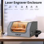 2025 Laser Engraver with LED Light Enclosure