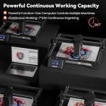 RAY5 20W Laser Engraver for Wood, Leather, Acrylic