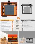 Woxkker L2 MAX 10W Laser Cutter and Engraver