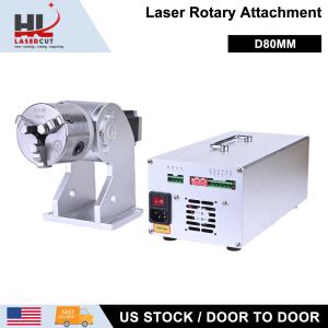 Laser Rotary Axis Attachment with 3 Jaw Chuck