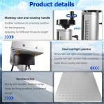 JPT 60W Mopa Fiber Laser Engraver for Metal