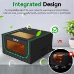LED Light Laser Engraver Enclosure - Fireproof & Dustproof