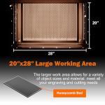 80W CO2 Laser Engraver and Cutter Machine