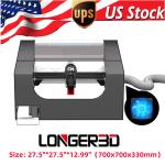 Laser Engraver Enclosure with Exhaust Fan and Pipe