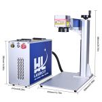 60W JPT MOPA Fiber Laser Engraver for Metal