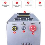 60W JPT MOPA Fiber Laser Engraver for Metal