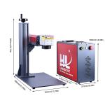 JPT 100W Mopa M7 Fiber Laser Engraver
