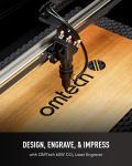 OMTech 60W CO2 Laser Engraver and Cutter