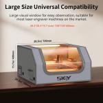 2025 Laser Engraver with LED Light & Enclosure