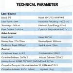 JPT 100W Mopa M7 Fiber Laser Engraver