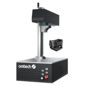 OMTech 50W Fiber Laser Engraver with Rotary Axis