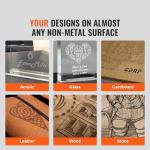 VEVOR 40W CO2 Laser Engraver and Cutter