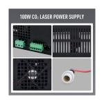 OMTech 100W Laser Power Supply for CO2 Machines
