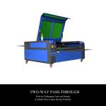 130W CO2 Laser Engraver with Autofocus 55x35in
