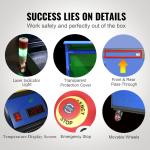 130W CO2 Laser Engraver with Autofocus 55x35in