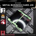 Metal Business Card Jig for Laser Engraving