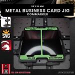 Metal Business Card Jig for Laser Engraving