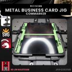 Metal Business Card Jig for Laser Engraving