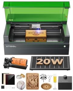 xTool S1 20W Laser Cutter & Engraver Bundle