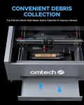 OMTech K40+ 45W CO2 Laser Engraver with Rotary