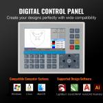 130W CO2 Laser Cutting and Engraving Machine