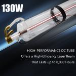 130W CO2 Laser Cutting and Engraving Machine