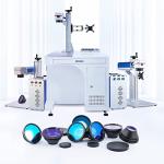 OMTech F Theta Lens for Fiber Laser Engravers, 300x300mm Replacement Optical Scanning Lens for 1064nm Fiber Cutter Marking Engraving Machines, Laser Etching Accessory Field Lens Upgrade, M85x1 Thread