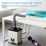NLVYPRO MN02 Laser Fume Extractor with Filters