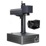 Monport 50W Fiber Laser Engraver with Rotary Axis