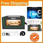 Laser Engraving Enclosure with 4000RPM Exhaust & LEDs