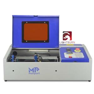 Monport 40W Laser Engraver with Adjustable Features