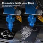 Monport 40W Laser Engraver with Adjustable Features