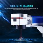 OMTech™️ 50W 12x12 Fiber Laser Engraver