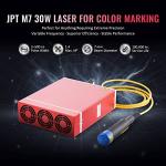 OMTech 30W Fiber Laser Engraver with Rotary Axis