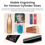 Algolaser 10W Engraver with Rotary Roller & Touchscreen