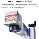 60W JPT MOPA Fiber Laser Engraving System