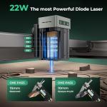 Creality Falcon2 22W Laser Engraver with Air Assist