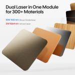 LaserPecker LP4 Dual Laser Engraver for All Materials