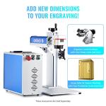 OMTech 30W Fiber Laser Engraver with Red Dot Pointer