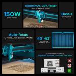 OMTech Pronto 75 CO2 Laser Engraver Cutter 150W